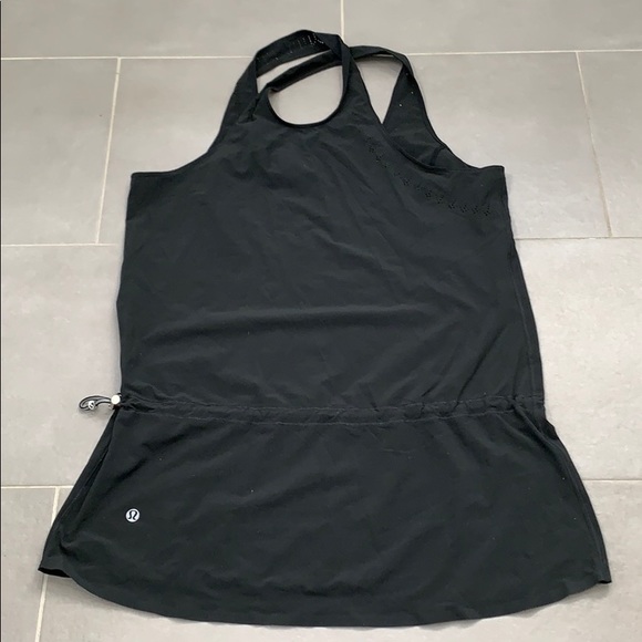 Lululemon black tank, size 6 - Picture 6 of 8